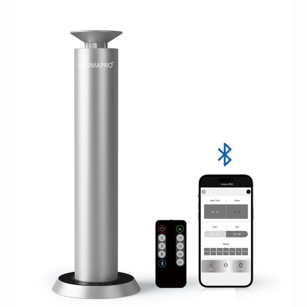 AROMAPRO Mini-Pro 10000mAh Battery Smart oil Diffuser (Coverage up to 300 square feet OIL Consumption 0.5mL Per hour High Mode)