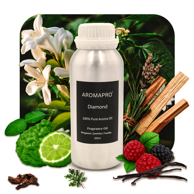 AROMAPRO 500ml Diamond (Inspired by Baccarat Rouge 540)
