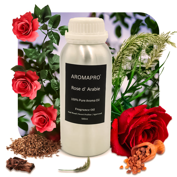 AROMAPRO  500ml Rose d' Arabie (Inspired by Fairmont Hotels)