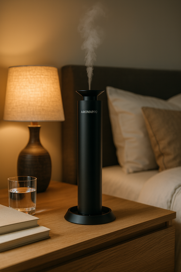 AROMAPRO Mini-Pro 10000mAh Battery Smart oil Diffuser (Coverage up to 300 square feet OIL Consumption 0.5mL Per hour High Mode)